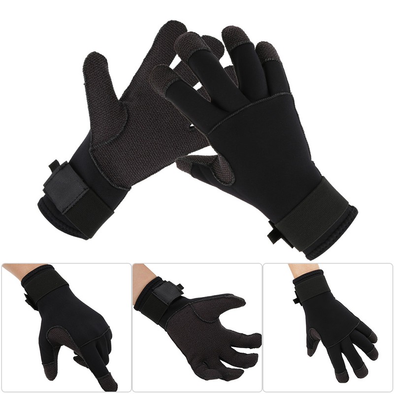 3mm Anti Wear Anti Scratch Warm Scuba Dive Gloves Swimming
