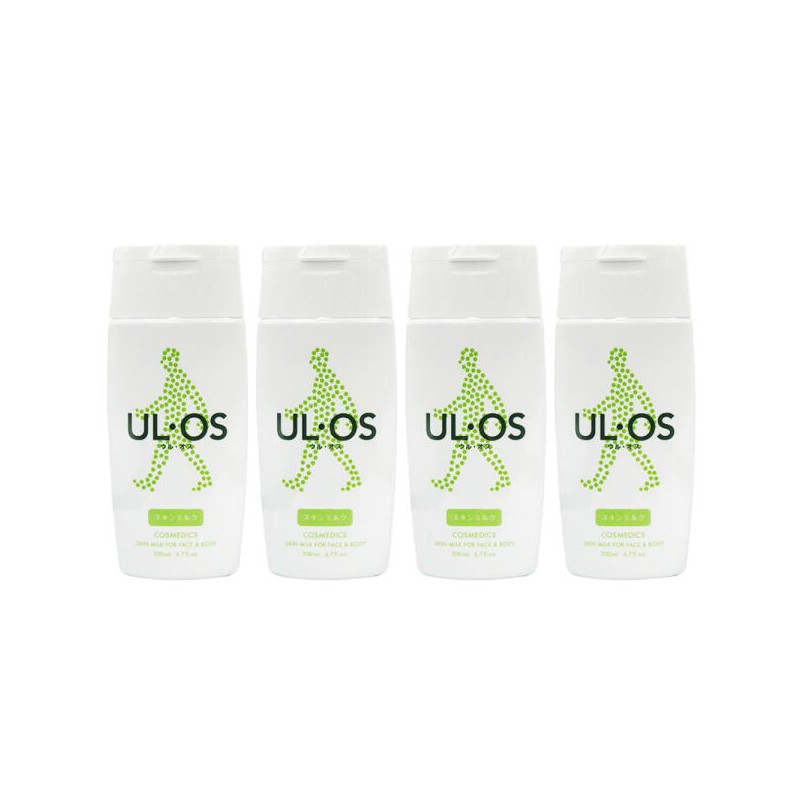Urros 우르오스 모이스처라이저 스킨밀크 중건성 200mlx4개 Uros Moisturizer Skin Milk