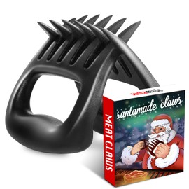 Stocking Stuffers for Men, SANTAMADE Meat Claws for Shredding, Solid Heavy Duty Meat Shredder Tool Bear Claws - Funny Smoker Grill Accessories for BBQ Gifts for Men - One Pair