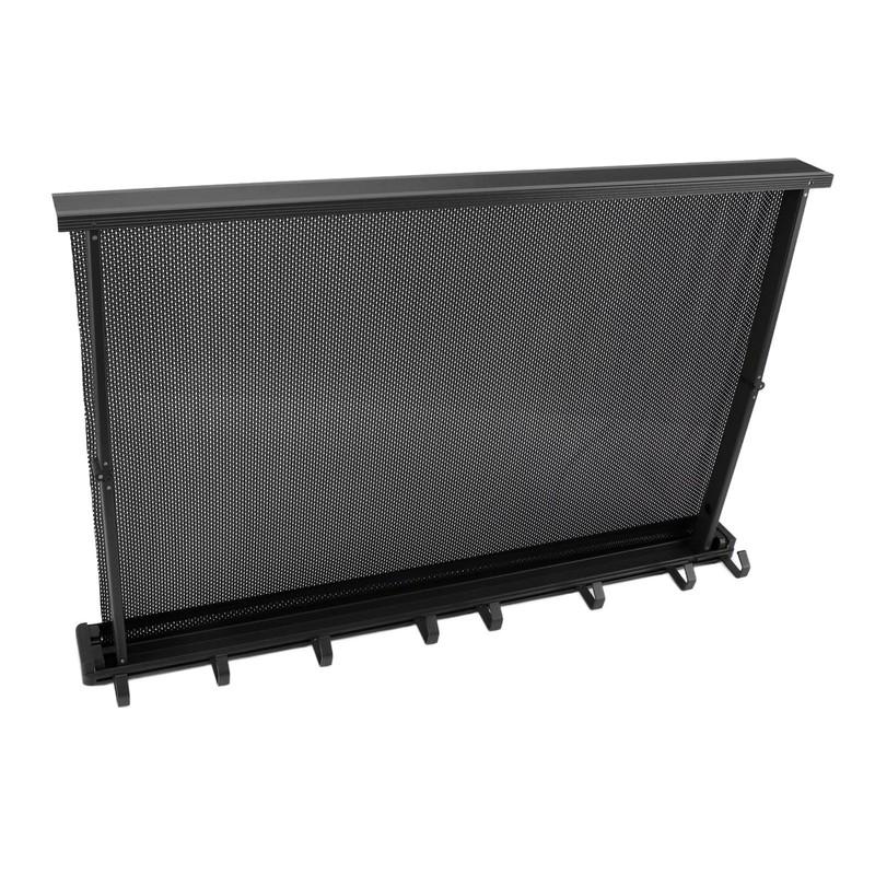 Balcony Clothes Drying Rack Wall Mounted with Mesh Surface Collapsible