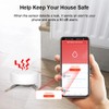 WiFi Water Ieak Detector: Smart Water Ieak Sensor with 80dB