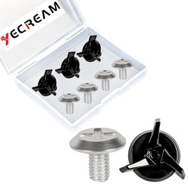 YECREAM Helmet Visors Screws- Replacement Screw for Helmet Visor Helmet Hardware Kit with Dirt Bike & Motorcycle Helmet Bolts for Motorcross Helmets
