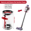 Qygba Dust Bin Replacement Compatible with Dyson V10 Vacuum Cleaners,