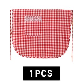 FAIRYGATE Waist Apron Adjustable Anti-dirt Waist Short with Pocket for Home Kitchen Restaurant Work Waitress Chef Waiter Cooking Baking A5536