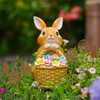 15 pieces Easter bunny garden stake, spring decoration, Easter bunny