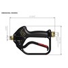P.A. Linear 3: Horizontal Power Washer Spray Gun with SW6