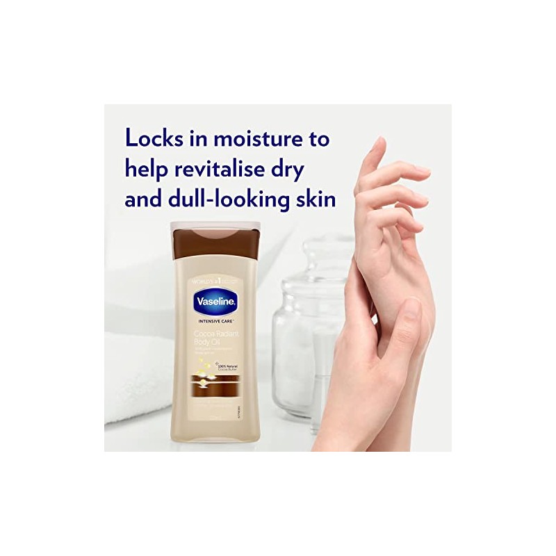 Vaseline Total Moisture - Aceite de gel corporal radiante de