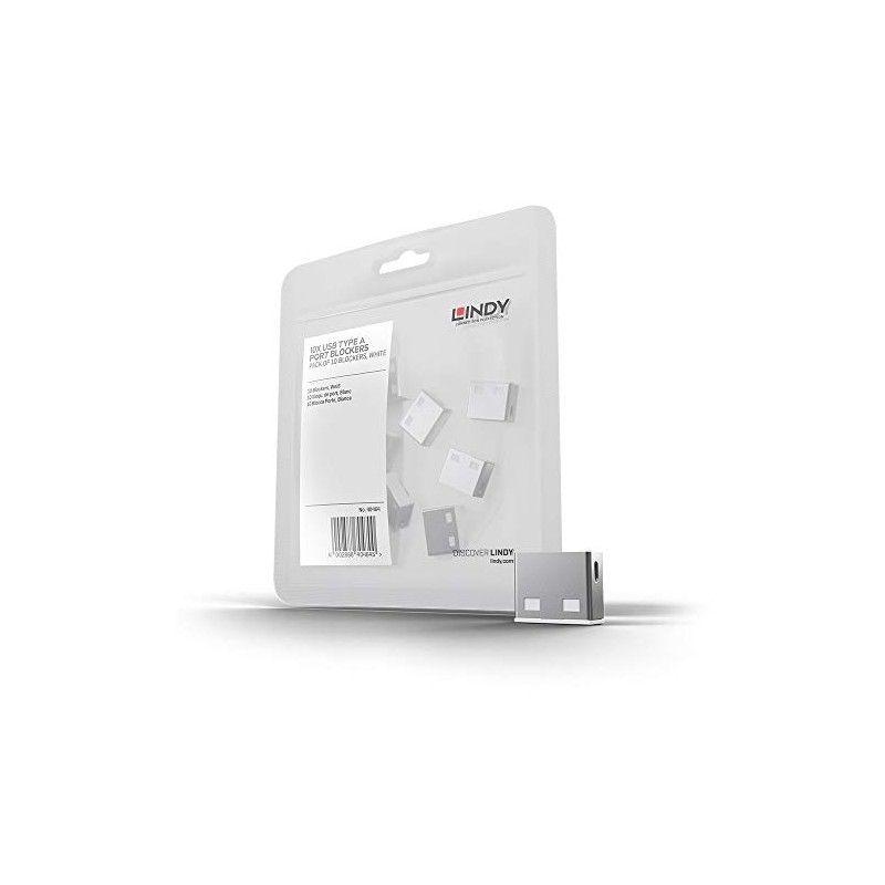 LINDY USB Port Blocker (without key) - Pack of 10