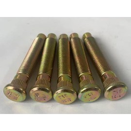 5PCS M12-1.5 Extended Wheel Studs 2.85" UHL Compatible with 5-Lug Wheel Honda Accord V6 Civic Prelude, Acura Integra Type R RSX TSX