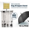 Alpine Wet Umbrella Bag Stand - Umbrella Bags Disposable with