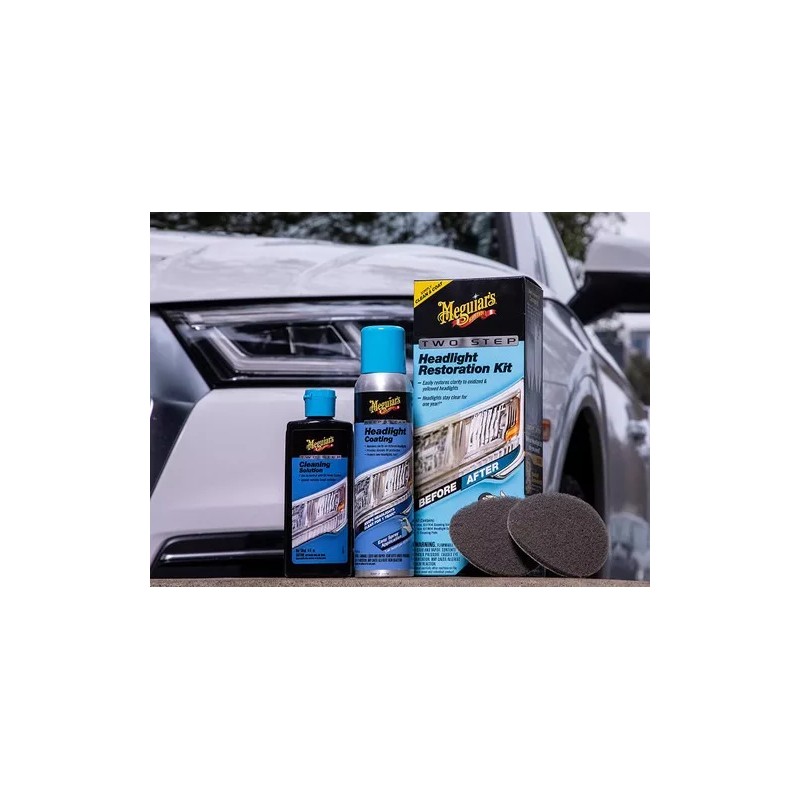Meguiar's Kit Restadurador Faros Meguiars G2970 Faro Pulidor Rayones
