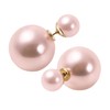 DOLCE LUCCI Double Pearl Earrings, Large, For Women, Valentine’s Day