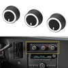 3 Pcs Climate AC Heater Control Knob Fit for 2008-2014