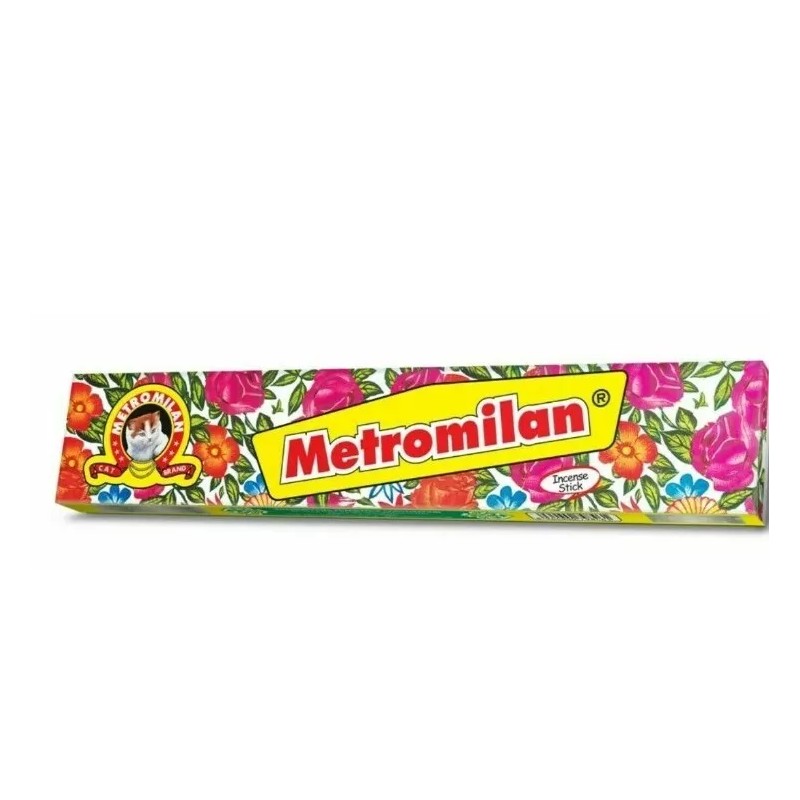 Metromilan Incense Agarbatti Regular 6 Packs 18 Incense Sticks Per