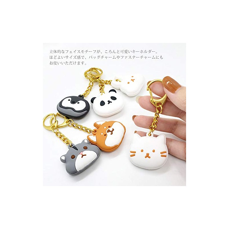 moimoikka Key Chain (Penguin) Bag Charm Cute Stylish Animal Character