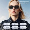 Dpofirs Gafas Inteligentes de Traducción de IA, Gafas de Sol