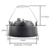 Grill chimney top vent cap,Dracarys large big green egg accessories