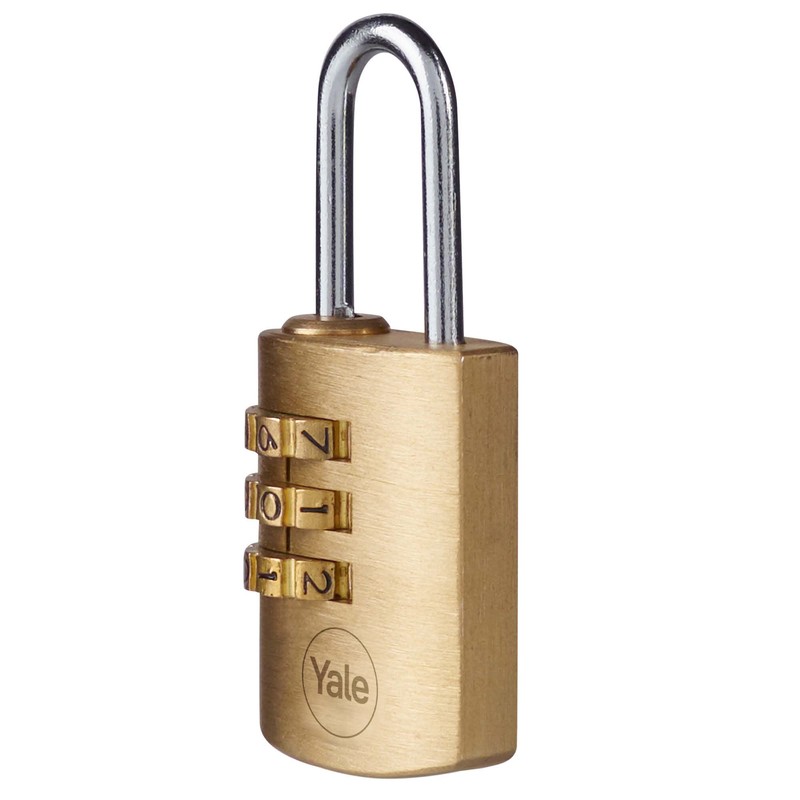 Yale 2 Pack Y150B/22/120/2 Brass Combination Lock