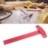 T Square Ruler Aluminum Alloy Removable Woodworking Scriber Art Framing