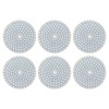 10Pcs 3in Diamond Wet Polishing Pad Soft Grinding Discs Polisher