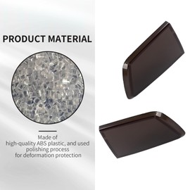 RAZPOY for Charger Tail Light Covers, Smoked Rear Light Lamp Guards Trim Compatible with 2011-2014 Dodge Charger Exterior Accessories, Smoke Black