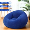 Realspring 6 Pcs Bean Bag Chairs for Adults Inflatable Chairs