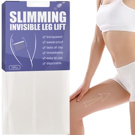 10pcs Body Tape for Skin Thigh Lift, Firming Thigh Lift Tape, Invisiblely Sticker,Leg Firming Lifters, Invisible Body Shaping, All-Day Sweatproof, for Men & Women
