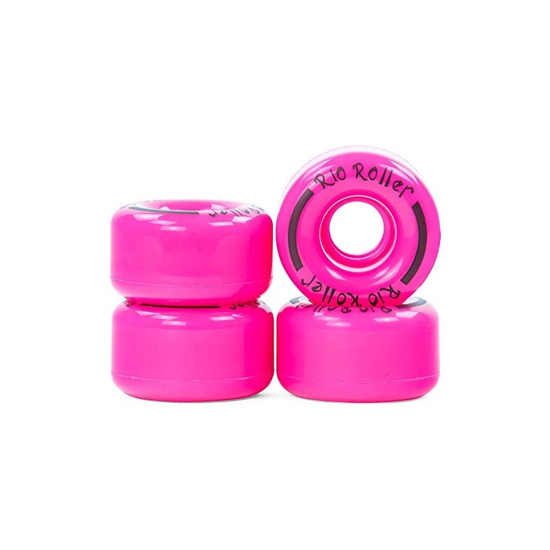 Rio Roller Coaster Wheels x4 Pink 62mm 62mm