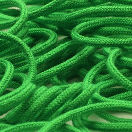 FUJIYAMA RIBBON Fluorescent Color String 6.6 ft (2.5 m) Length (#85 Fluorescent Green, Approx. 0.2 inches (5 mm)