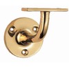 Carlisle Brass AA84 HANDRAIL Bracket-(Heavyweight), Polished Brass