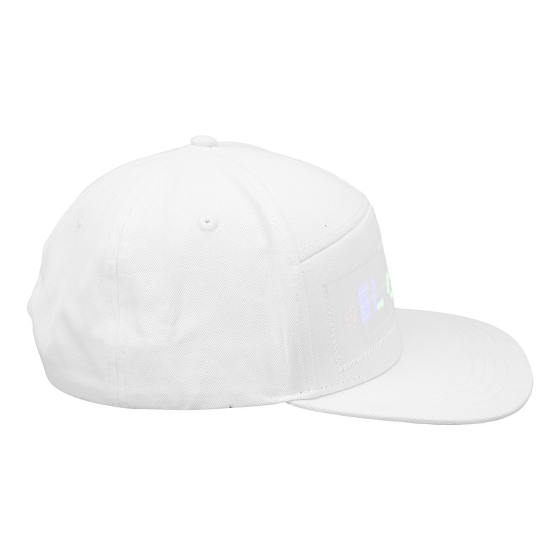 LED Cap Programmable Bluetooth APP Control Editable Colorful LED Hat