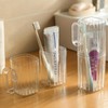 Toothbrush Travel Case Portable Travel Toothbrush Holder with Handle, Large