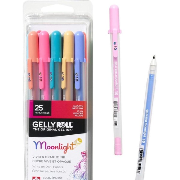 Sakura Gelly Roll Moonlight 25 Pk Bold - Size 10