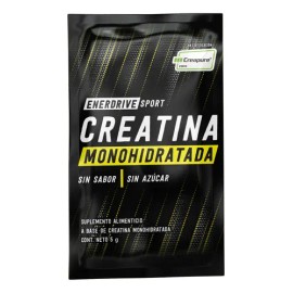 Creatina Monohidratada Creapure Enerdrive Multipack 20 Sobres 5g Sin Sabor                                                                            