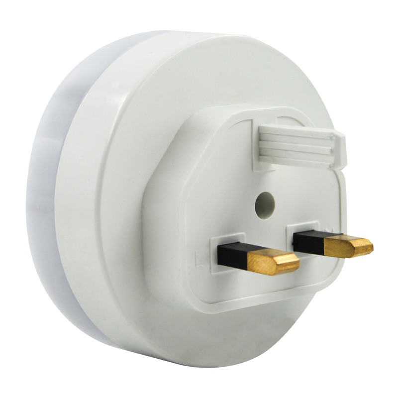 Uni-Com Plug-in Night Light with Built-in USB-A & USB-C Charger,