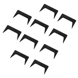 UPTTHOW 10PCS Pinch Dogs 1.5inch Wood Clamps Square Back Tapered Legs Woodworking Glued Panel Table Stool Top Plank Edge Post Assembly Clamping Tools 1.5"