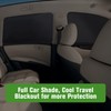 ZATOOTO Car Side Window Shades, Magnetic Car Sunshades for Blockout,