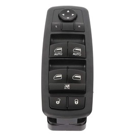 OCPTY Driver Side Power Master Window Switch Fit for Chrysler Town and Country 2012-2016 Driver for Dodge Caravan 2012-2017 Driver Replaces 68110871AA