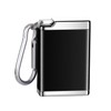 Samcos Portable Ashtray Full Black Portable Keychain with Carabiner Ashtray