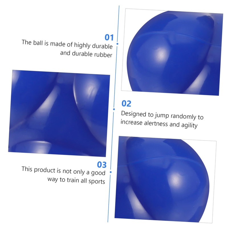 VICASKY Agility Ball Hexagonal Reaction Training Equipment for Indoor Fitness
