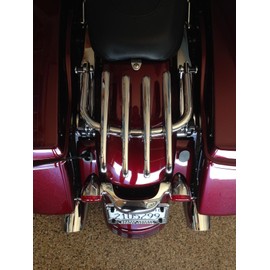 Harley HD Touring FLHR FLHT FLHX FLTR Detachable Stealth Luggage Rack(2009-2014)