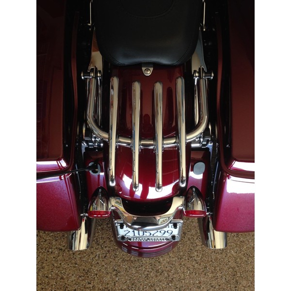 Harley HD Touring FLHR FLHT FLHX FLTR Detachable Stealth Luggage