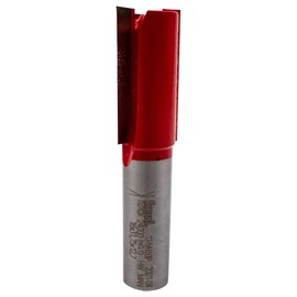 Freud Straight Router Bit Double Flute 19.0mm Diameter 31.7mm Cutting Height 1/2in Shank