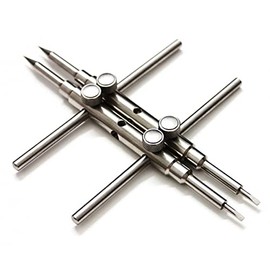 Professional DSLR & Filem Camera Lens Spanner Wrench, Top One Tech Dual Tips Adjustable Rust Resistant Lenses Opening Repair Cleaning Maintenance Disassemble Tool