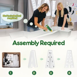 Marquee Letters 4 Feet Tall, Large Light Up Letters S, Light Up Letters 4 Feet Tall for Marry Me Wedding Event Bridal Shower Baby Shower Graduation Anniversary Party Decor