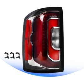 Led Tail Light Compatible with 2016 2017 2018 GMC Sierra 1500 Denali SLT Taillight Rear Brake Reversing Lamp Assembly Replace OEM#84365930 GM2800295 (Left Driver Side)