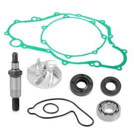 Water Pump Repair Kit Impeller Seal Shaft Gaskets For Yamaha YFZ450 2004-2013