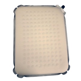 AIIQFSMART Portable Self-Inflating Seat Cushion, Beige, Lightweight Comfort Padding, Indoor and Outdoor Camping Airplane Travel Chair mat, Compact Travel Design