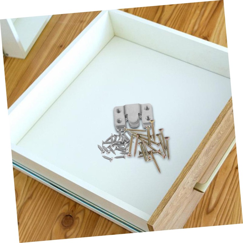 SHINEOFI 4 Pairs Stainless Steel Z Clip Flush Mount Bracket