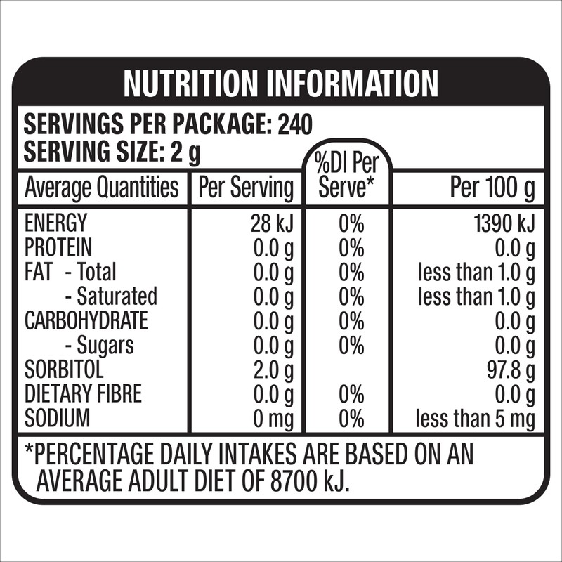 Eclipse Spearmint Sugar Free Mints 40g Tin (Case of 12)